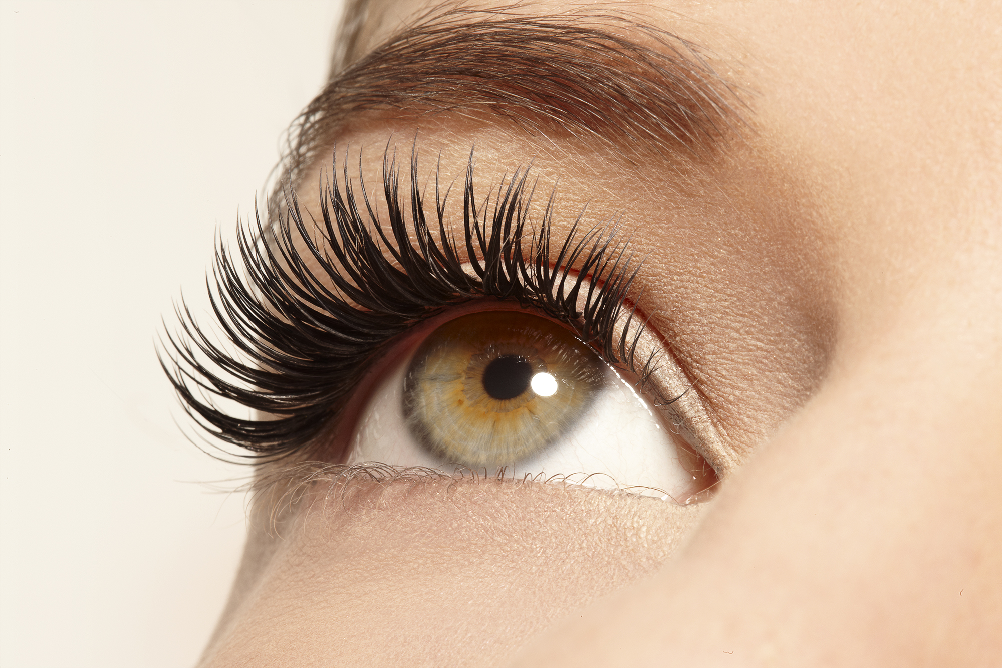 Beauty retouching close-up