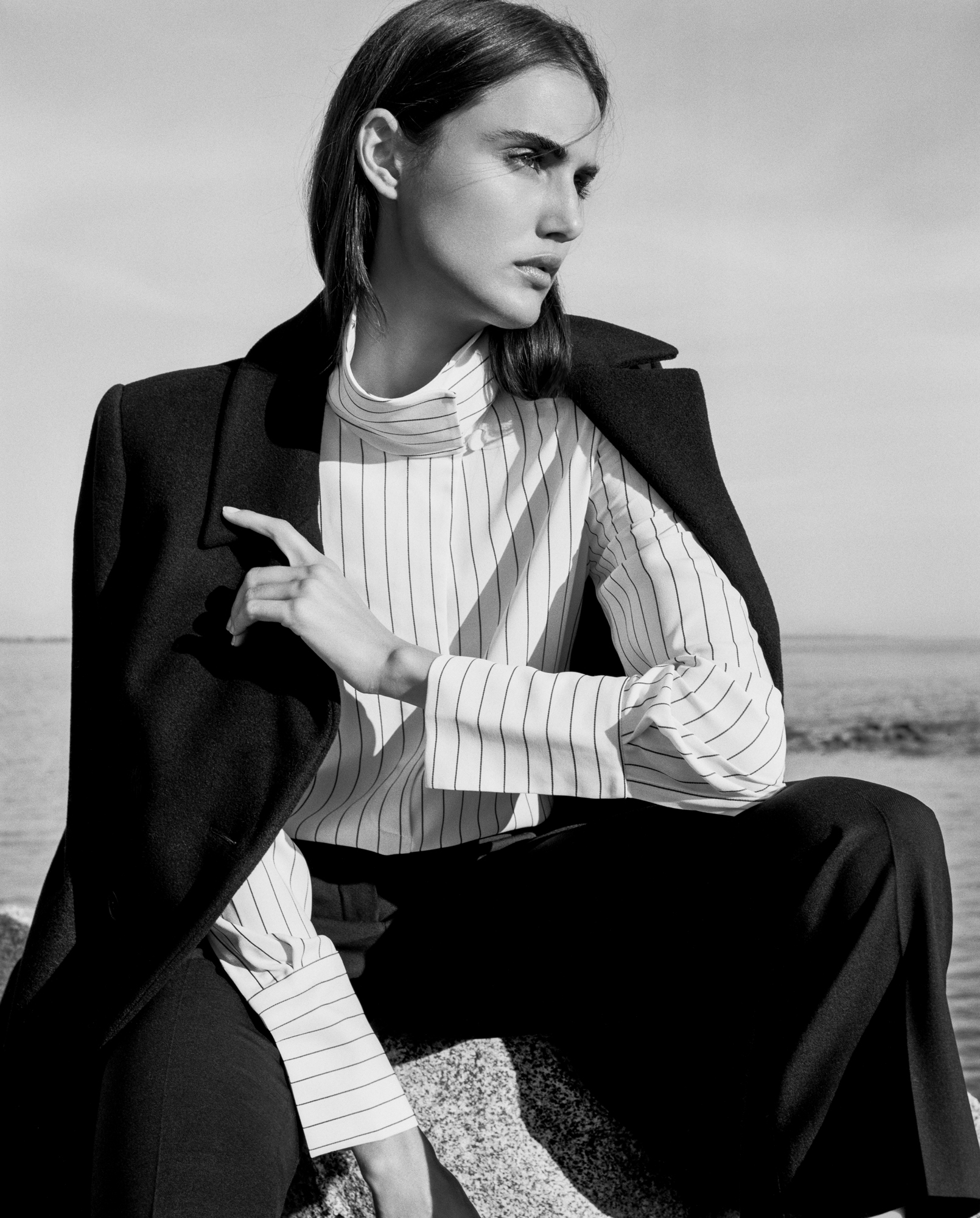 Fashion portrait retouching
